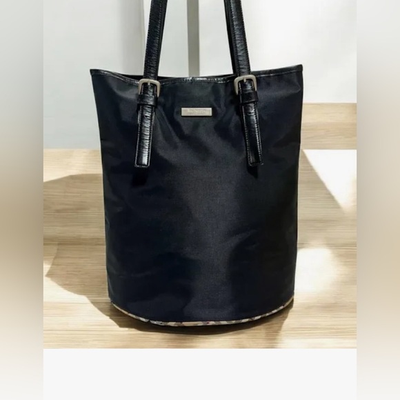 Navy, Burberry Blue Label, Vintage Bucket Bag/Tote, Very Good Condition - Picture 2 of 4